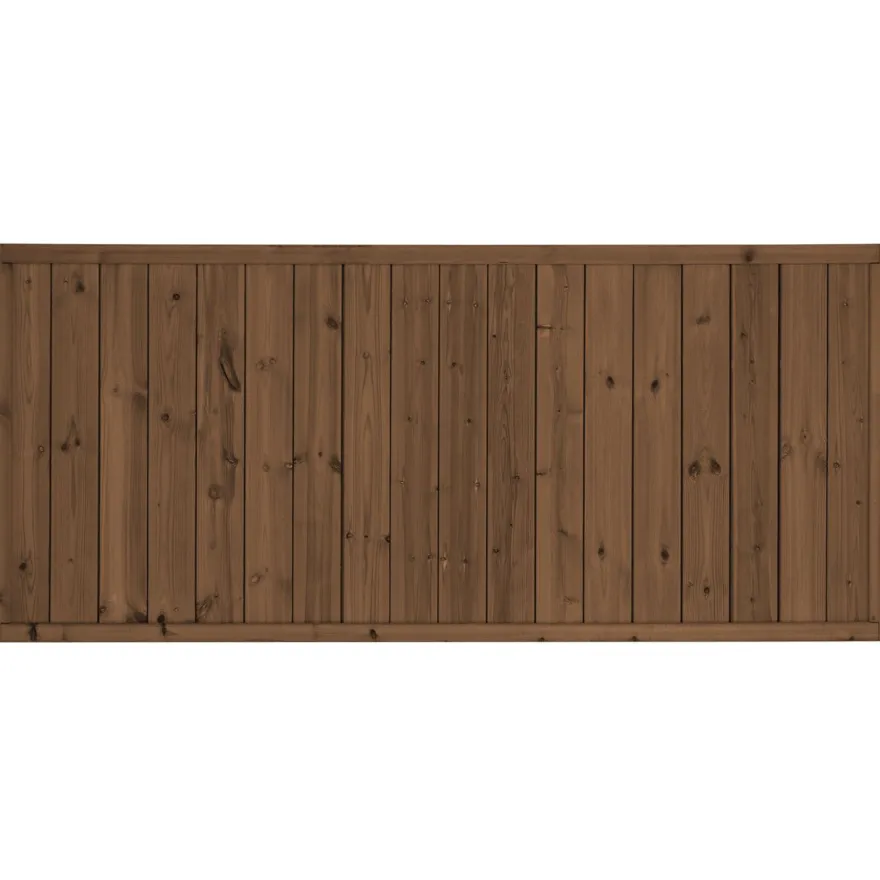 Aitaelementti Harju A01R 1800x800 mm pystylauta ruskea