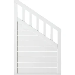 Aitaelementti Jabo Rosmarin 2, 90x150(90)cm valkoinen
