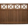 Aitaelementti Raja A86R 1600x2200 mm pystylauta + koristeristikko ruskea