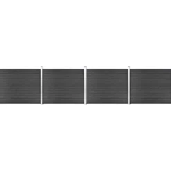 Aitapaneelisarja WPC 699x146 cm harmaa