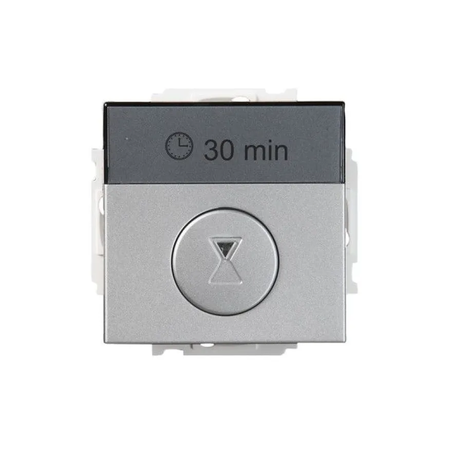 Ajastin ABB Impressivo - T210-83 15m-8h/10A IP21 UK alumiini