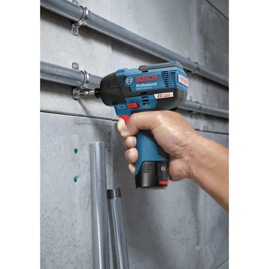 Akkuiskuruuvinväännin Bosch Professional GDR 12V-110 Solo, 12V + L-Boxx, ilman akkua