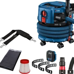 Akkukuiva-/märkäimuri Bosch Professional GAS 18V-12 MC Solo, 18V, ilman akkua