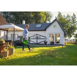 Akkulehtipuhallin/imuri Greenworks GD40BV, 40V, 4Ah akulla