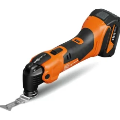 Akkumonitoimityökalu Fein Akku MultiMaster 500 Plus Top AMPShare 2x4.0Ah akuilla