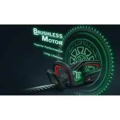 Akkupensasleikkuri Bosch AdvancedHedgeCut 36-65-28, 36V, 2.0Ah akulla
