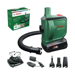 Akkupumppu Bosch EasyInflate 18V-500, 18V, 2.0Ah akulla