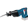 Akkupuukkosaha Bosch Professional GSA 18V-LI Solo, 18V, ilman akkua