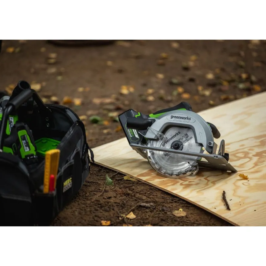 Akkupyörösaha Greenworks GD24CS, 24V, ilman akkua