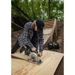 Akkupyörösaha Greenworks GD24CS, 24V, ilman akkua