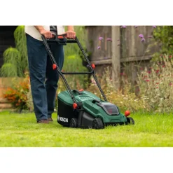 Akkuruohonleikkuri Bosch Rotak 18V-32 Set, 18V, 4.0Ah akulla + varaterä