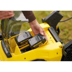 Akkuruohonleikkuri Stanley Fatmax V20 SFMCMW2651M-QW, 51cm, 2x18V, 2x4.0Ah akuilla