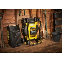 Akkuruohonleikkuri Stanley Fatmax V20 SFMCMW2651M-QW, 51cm, 2x18V, 2x4.0Ah akuilla