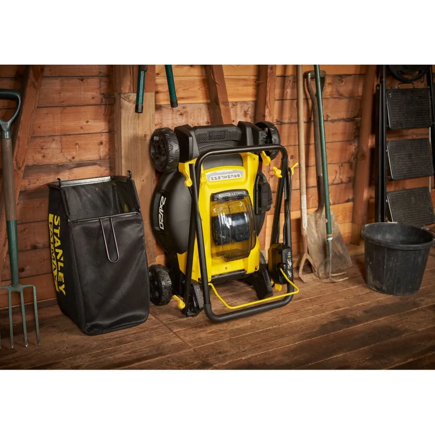 Akkuruohonleikkuri Stanley Fatmax V20 SFMCMW2651M-QW, 51cm, 2x18V, 2x4.0Ah akuilla