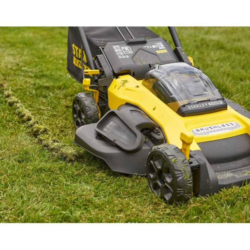 Akkuruohonleikkuri Stanley Fatmax V20 SFMCMW2651M-QW, 51cm, 2x18V, 2x4.0Ah akuilla