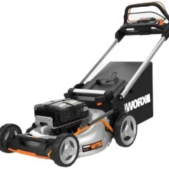 Akkuruohonleikkuri Worx WG761E 80V 53cm sisältää 4x20V akun ja laturin