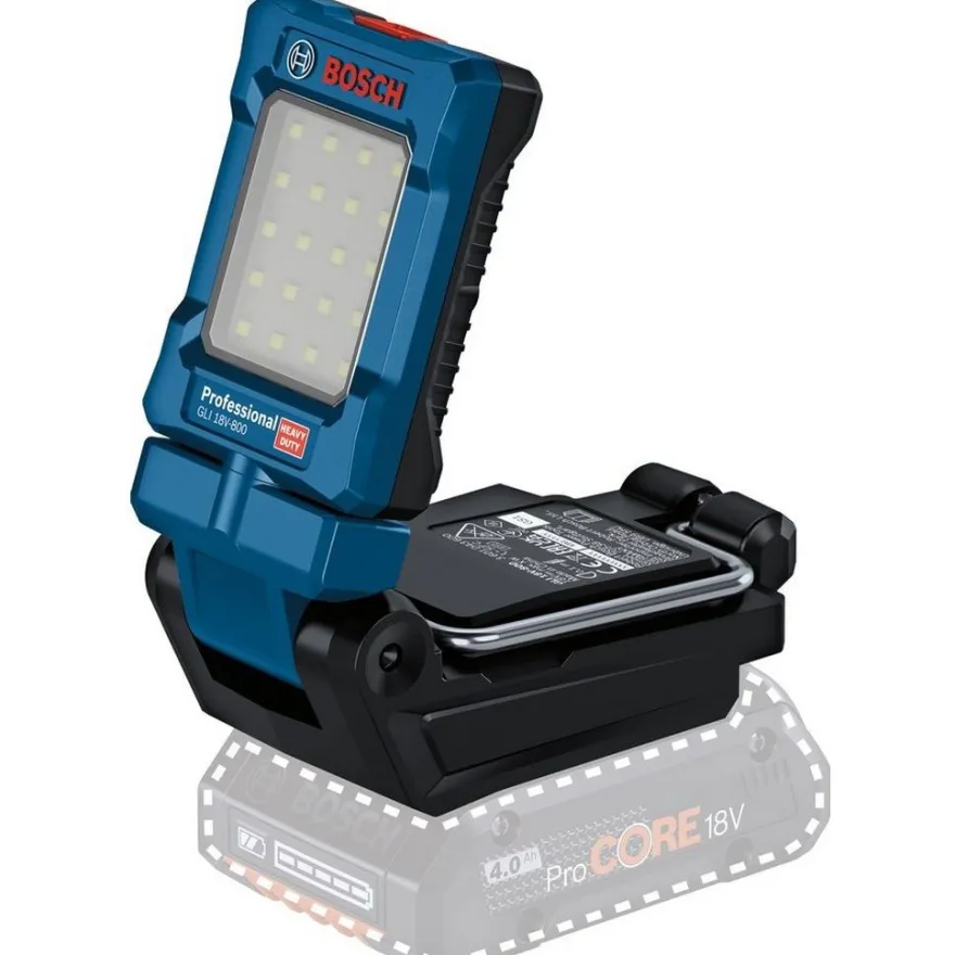 Akkuvalaisin Bosch Professional GLI 18V-800 Solo, 18V, ilman akkua