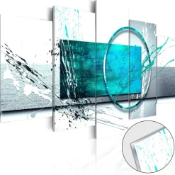 Akryylilasitaulu Artgeist Turquoise Expression, eri kokoja