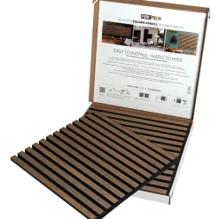 Akustiikkalevy Fibrotech Square, 22x520x520mm, 2 kpl/pkt, eri värejä