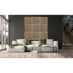 Akustiikkalevy Fibrotech Square, 22x520x520mm, 2 kpl/pkt, eri värejä