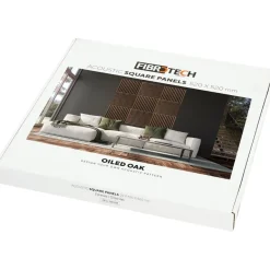 Akustiikkalevy Fibrotech Square, 22x520x520mm, 2 kpl/pkt, eri värejä