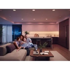Alasvalo Sylvania SylDownlight, Ø166mm, 16W, värilämpötilasäädettävä (2700–6500K), älyvalaisin, valkoinen