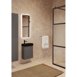 Allaskaappi altaalla Hietakari Luna L17, 390x213x500 mm, eri värejä