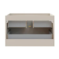 Allaskaappi Interia Dalia, laatikoilla, beige, eri kokoja