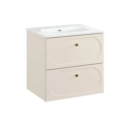 Allaskaappi Interia Nybro, 2-laatikolla, beige, eri kokoja