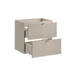 Allaskaappi Interia Valbo, laatikoilla, beige, eri kokoja
