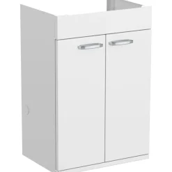 Allaskaappi Polaria AK 11163, 420x620x300mm, valkoinen