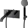 Ammehana Tapwell ARM036, piiloasennus, Black Chrome