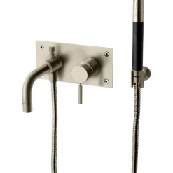 Ammehana Tapwell BOX026, piiloasennus, Brushed Nickel