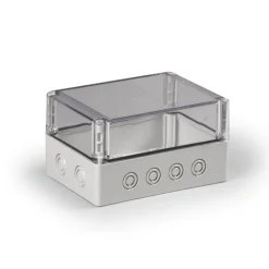 Asennuskotelo Ensto PC Cubo S, 125x175x100mm, kirkas kansi