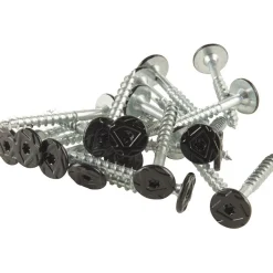 Asennusruuvi Fibrotech akustiikkalevyille, 5x45mm, 100kpl, musta