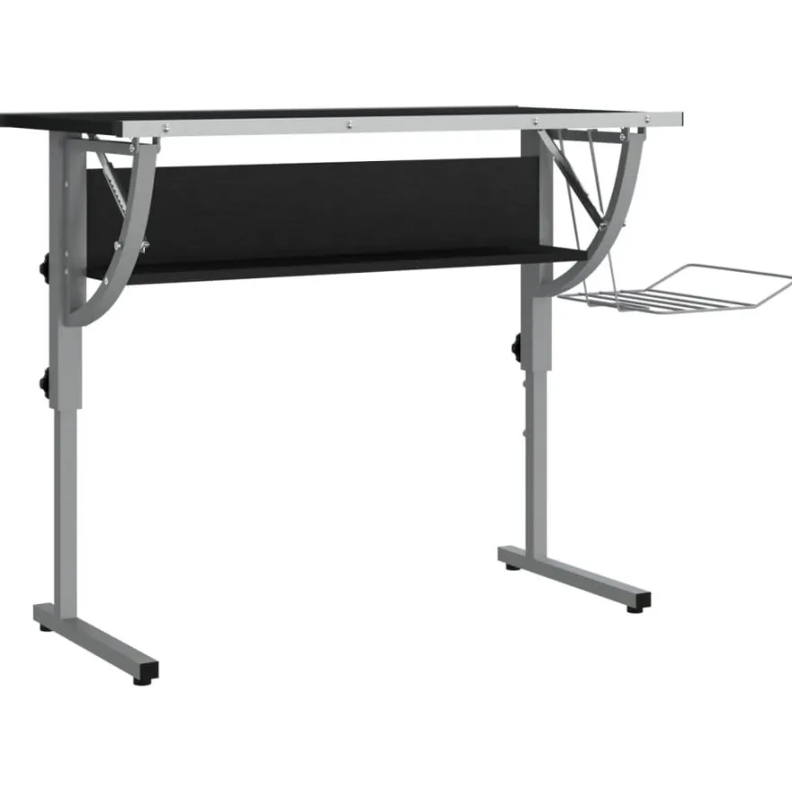 Askartelypöytä 110x53x(58-87)cm, eri värejä