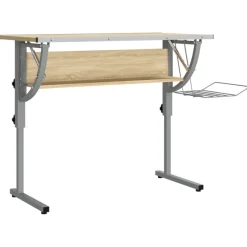 Askartelypöytä 110x53x(58-87)cm, eri värejä