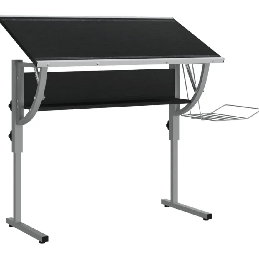 Askartelypöytä 110x53x(58-87)cm, eri värejä