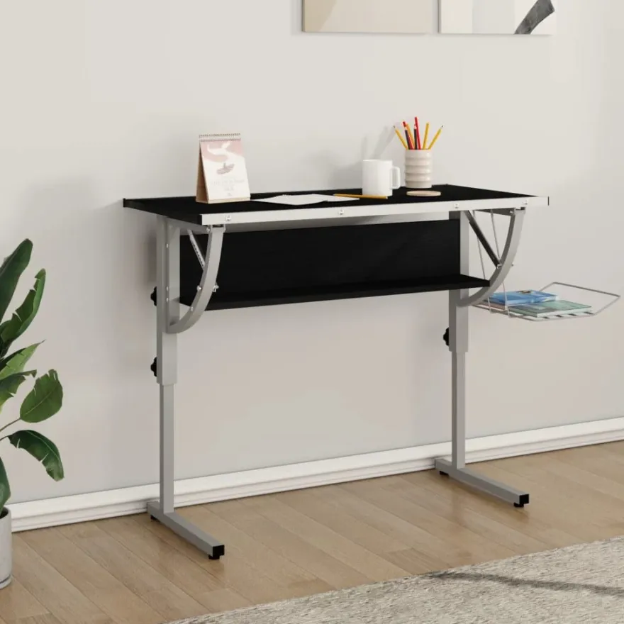 Askartelypöytä 110x53x(58-87)cm, eri värejä