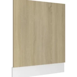Astianpesukoneen paneeli sonoma-tammi 59,5x3x67 cm lastulevy
