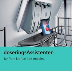 Astianpesukone Siemens SN15ZS01CS, 60cm, teräs