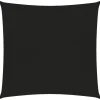 Aurinkopurje 160 g/m² musta 3,6x3,6 m hdpe