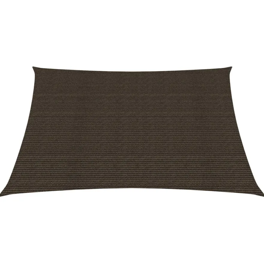 Aurinkopurje 160 g/m² ruskea 4,5x4,5 m hdpe