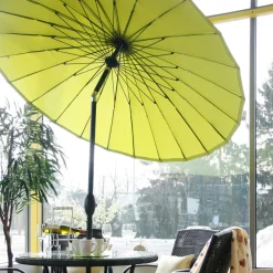 Aurinkovarjo Home4you Shanghai, Ø213cm, vihreä