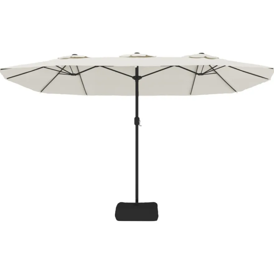 Aurinkovarjo kaksipäinen LED-valot, 449x245 cm, eri värejä (28440)