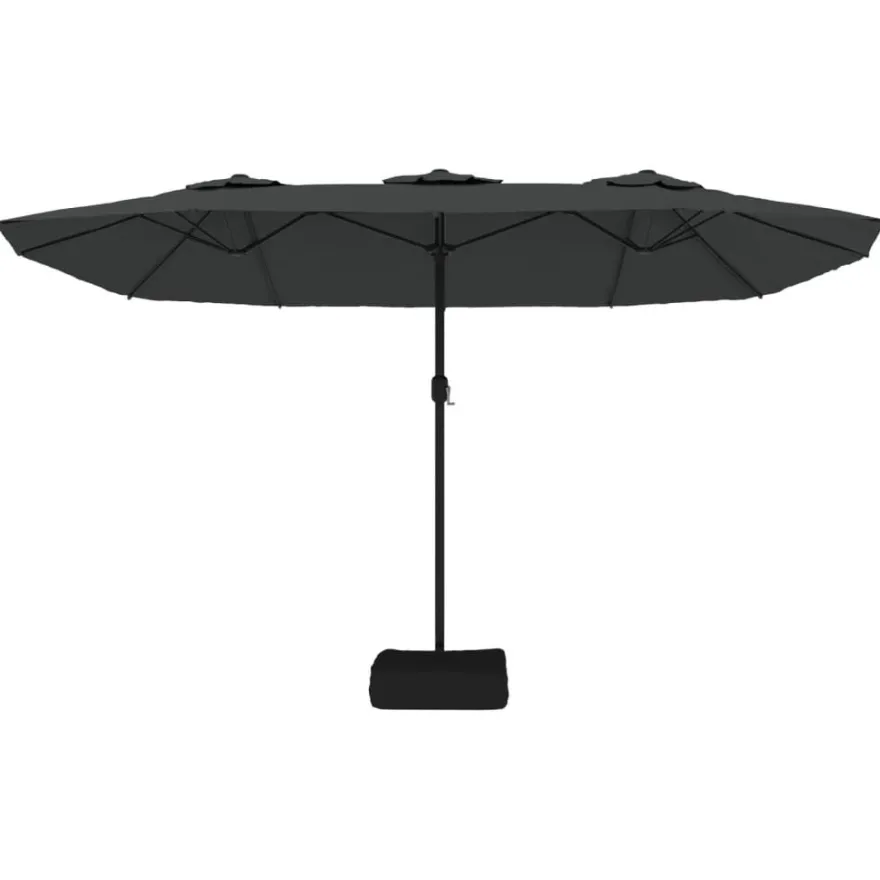 Aurinkovarjo kaksipäinen LED-valot, 449x245 cm, eri värejä (28440)