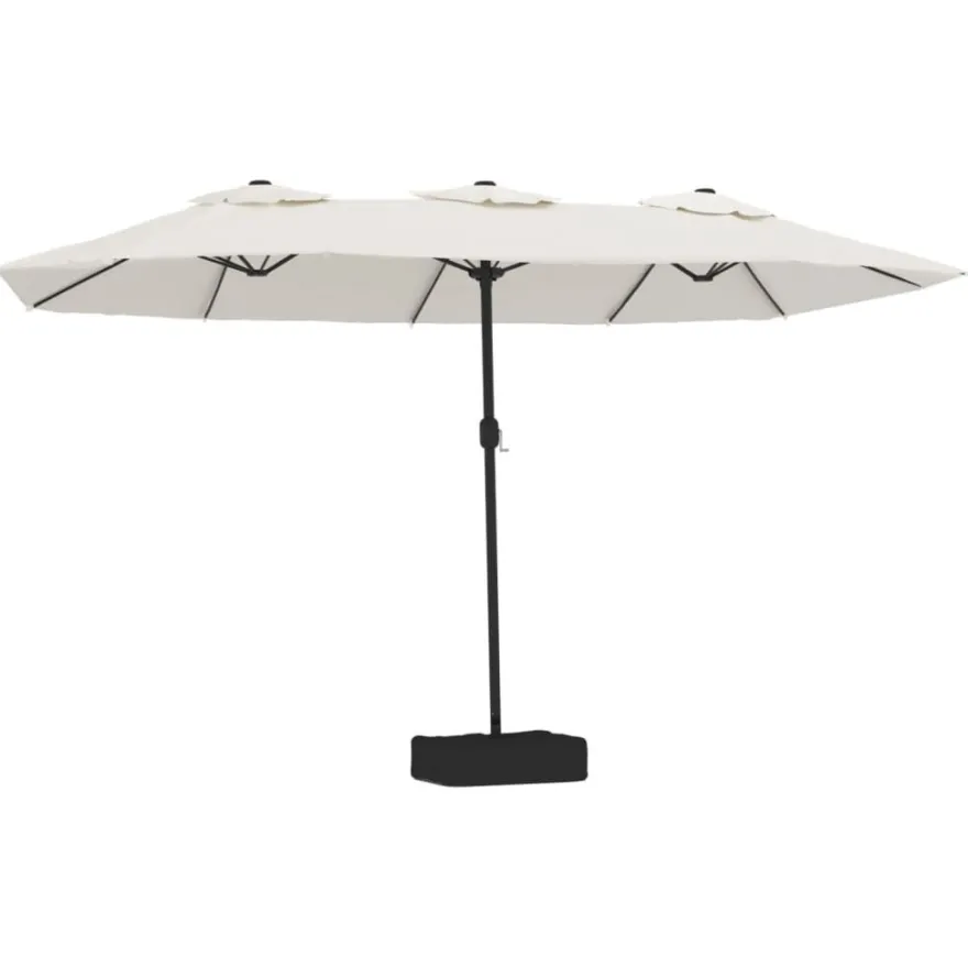 Aurinkovarjo kaksipäinen LED-valot, 449x245 cm, eri värejä (28440)