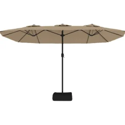 Aurinkovarjo kaksipäinen LED-valot, 449x245 cm, eri värejä (28440)