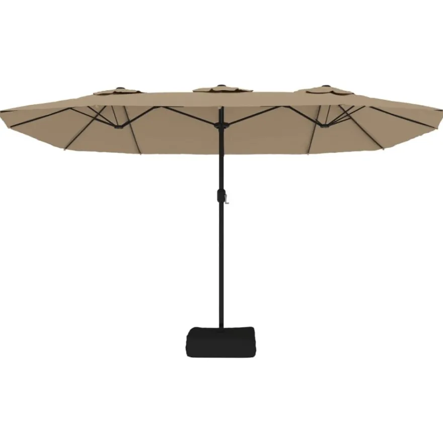 Aurinkovarjo kaksipäinen LED-valot, 449x245 cm, eri värejä (28440)