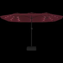 Aurinkovarjo kaksipäinen LED-valot, 449x245 cm, eri värejä (28440)